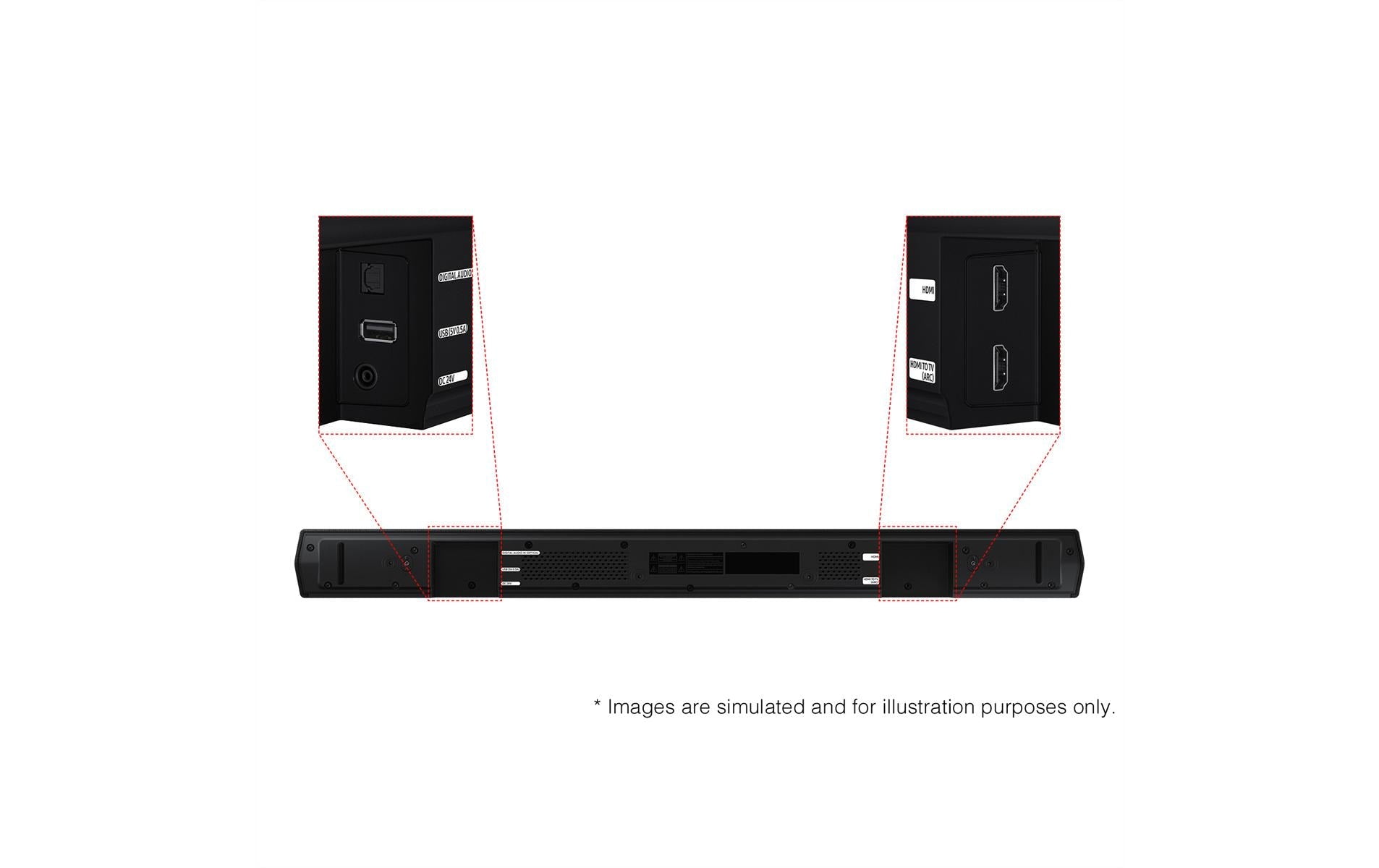 Samsung B-Serie HW-B650D – Soundbar – 3.1