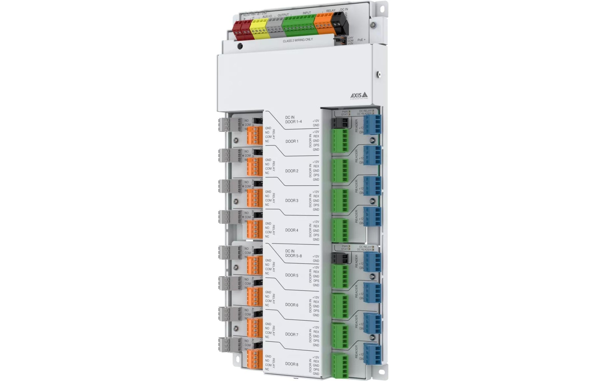 Axis Netzwerk-Türcontroller A1810-B – 166 × 29 × 33 mm, grau