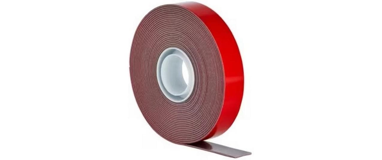 3M Montageband – 19 mm × 5 m, schwarz, für Aussen, UV-beständig