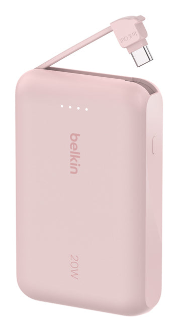 Belkin Powerbank 10000 mAh, PD, Rosa