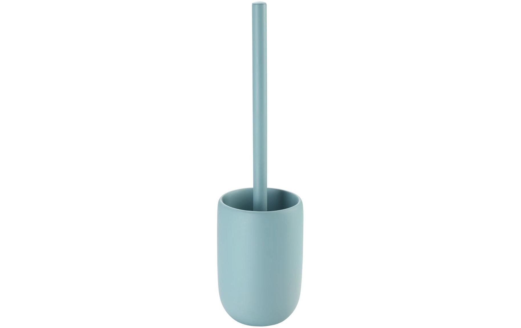 Diaqua WC-Bürstenset – Polyresin, aqua, einfach zu säubern, H 36 cm, Ø 9,5 cm