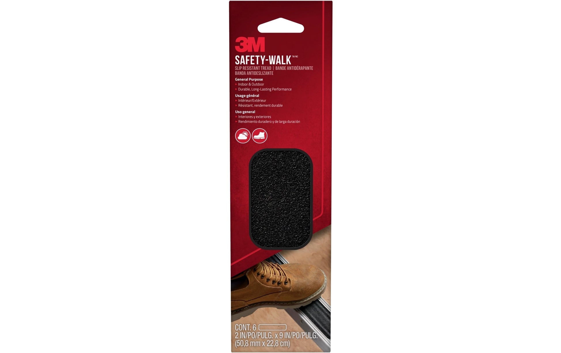 3M Safety-Walk Antirutschband – schwarz