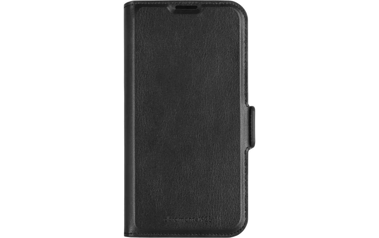 dbramante1928 Oslo Pro Folio – für Apple iPhone 16e, mit Ständer, 3 Kartenfächer, PU, Schwarz