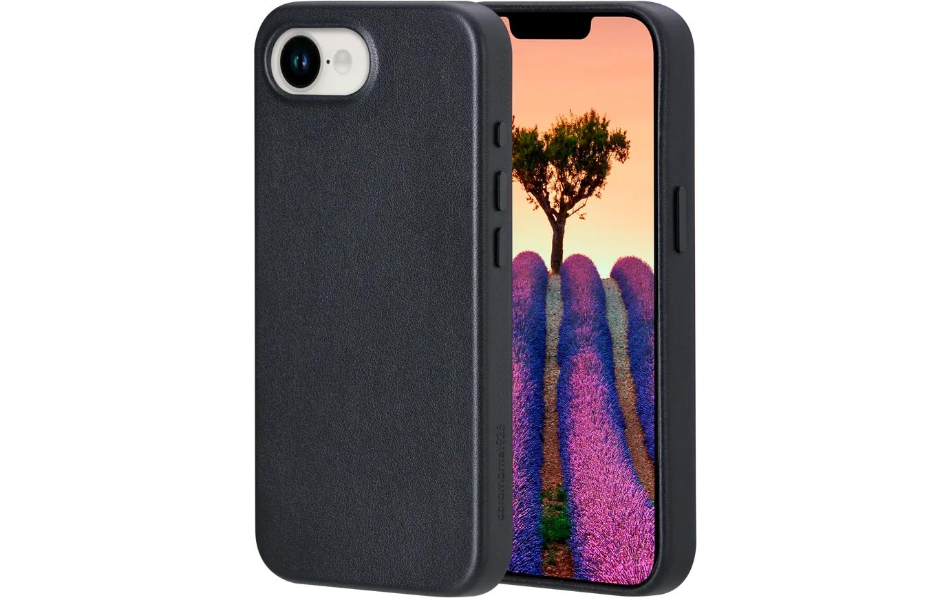 dbramante1928 Roskilde Backcover – für Apple iPhone 16e, Leder, Schwarz