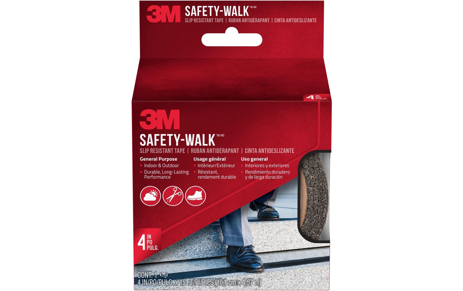 3M Safety-Walk Antirutschband – Schwarz