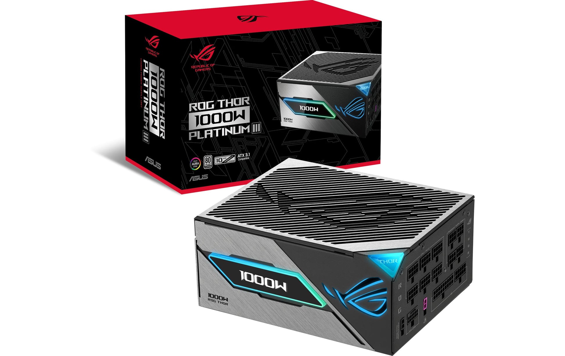 ASUS Netzteil – 1000 W – Schwarz