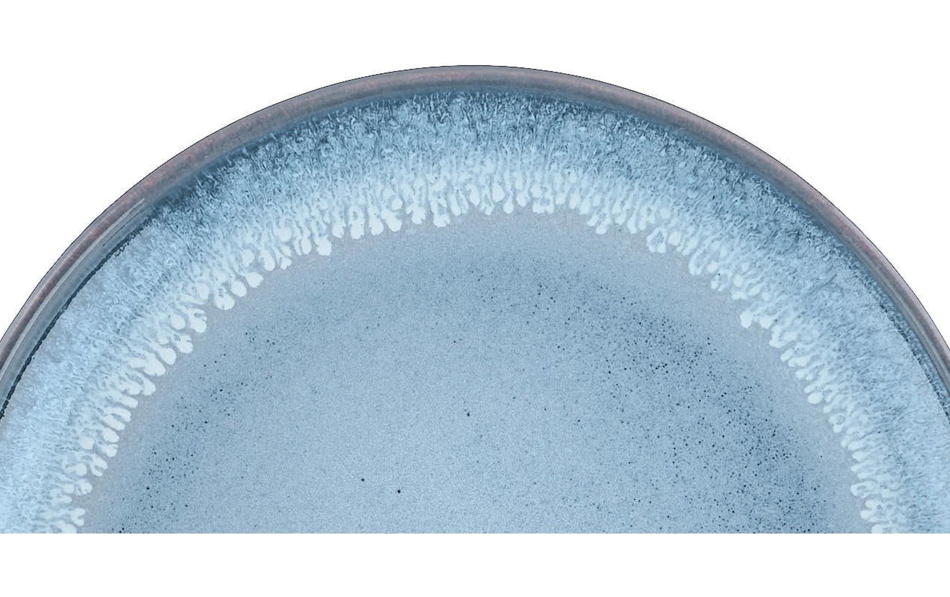 Björn Speiseteller – Steinzeug, Blau, Mikrowellengeeignet, Spülmaschinenbeständig, 6 Stück