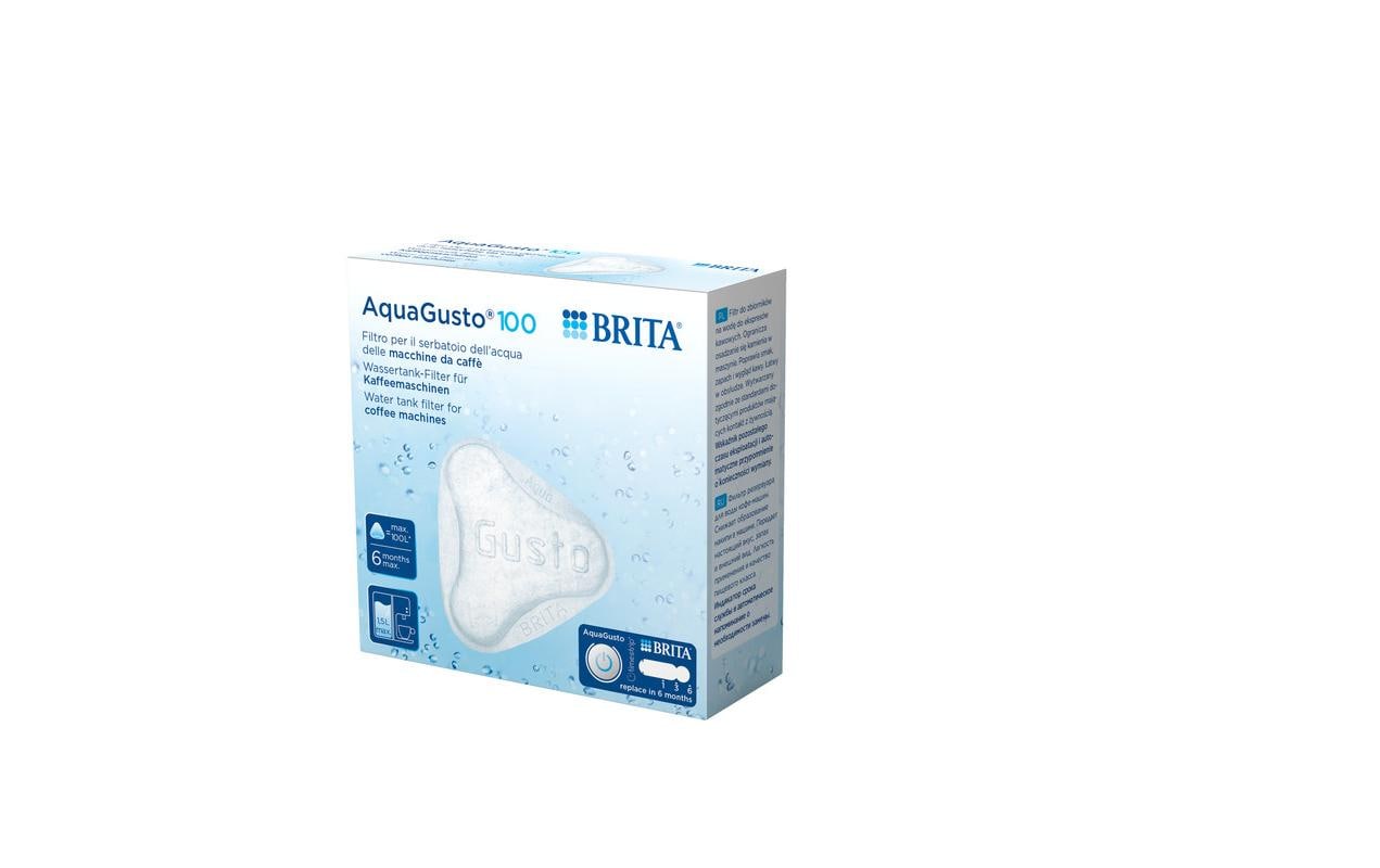 Brita Wasserfilterkartusche AquaGusto 100 – für Espressomaschinen, 100 l