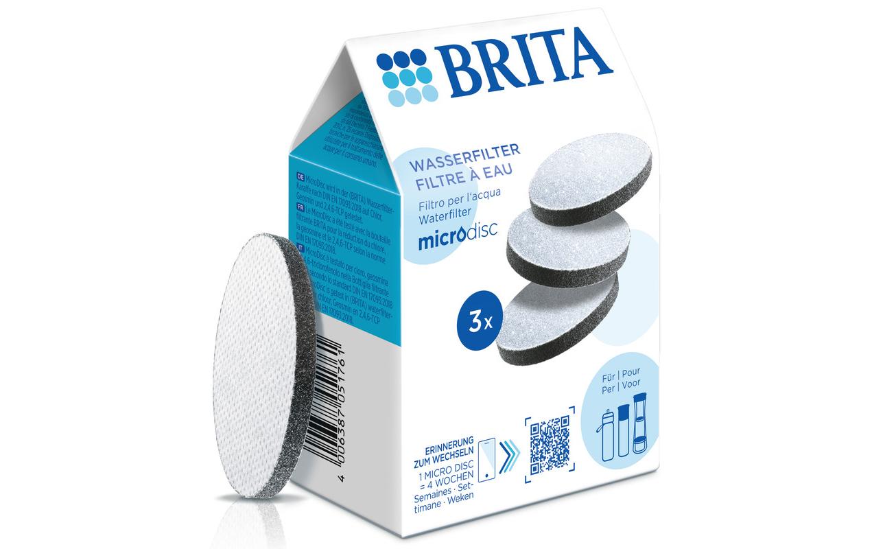 Brita Wasserfilterkartusche MicroDisc – für Fill&Go, Fill&Serve, 3 Stk.