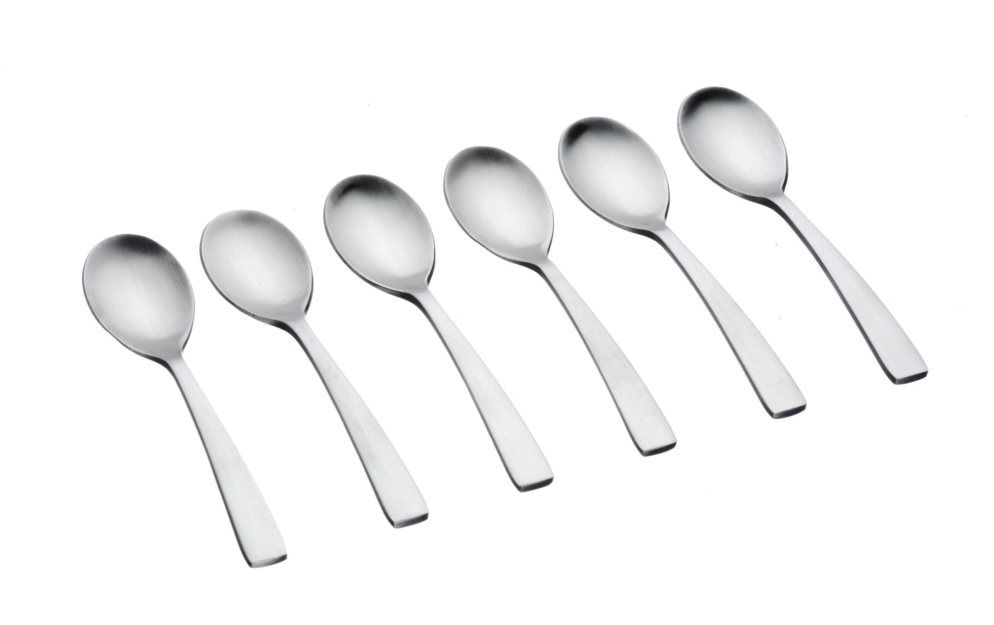Björn OGLU Espressolöffel – 6er-Set, 11,8 cm, Edelstahl, spülmaschinenfest