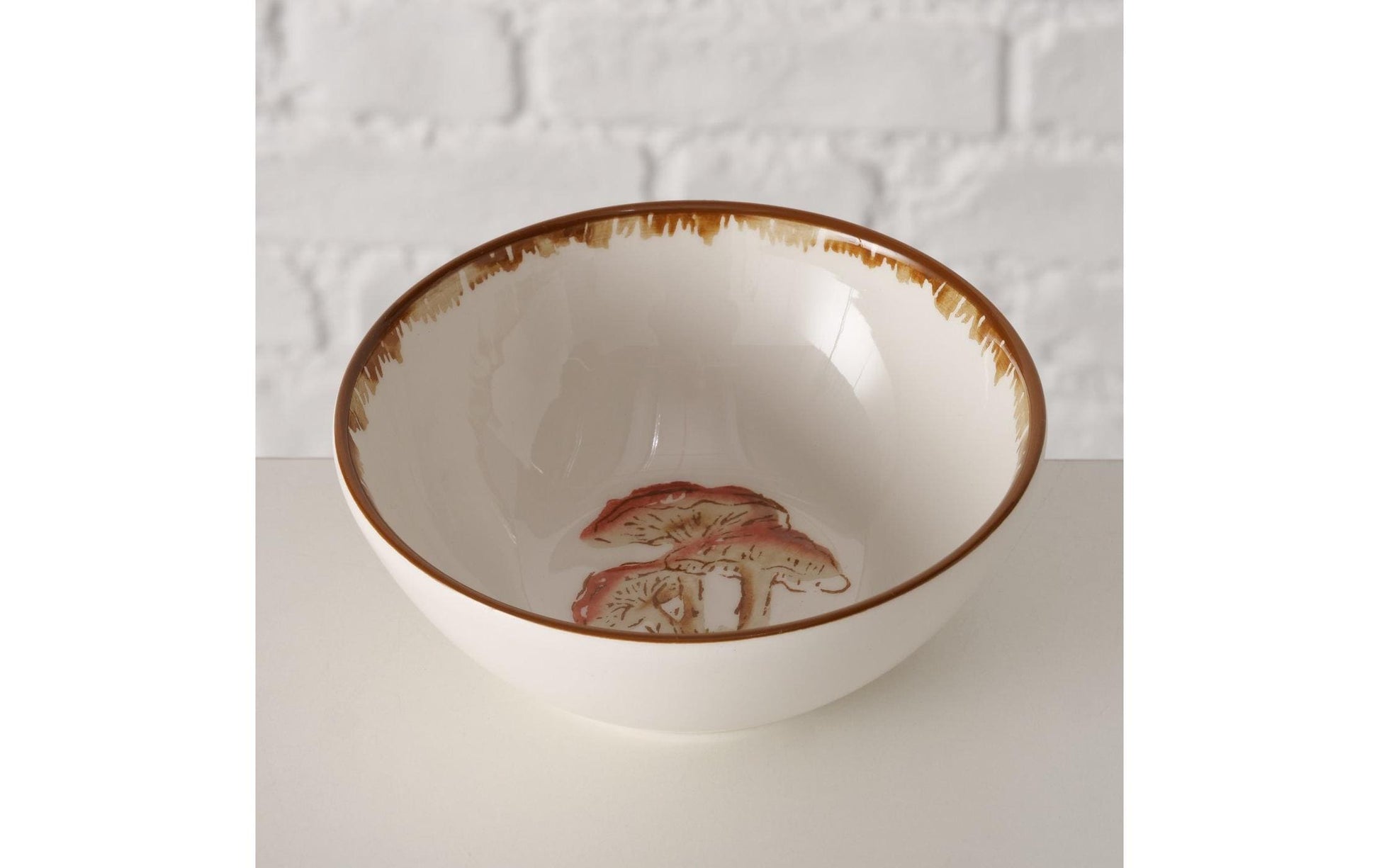 Boltze Müslischale – Ø 14,0 cm, Keramik, Braun/Beige