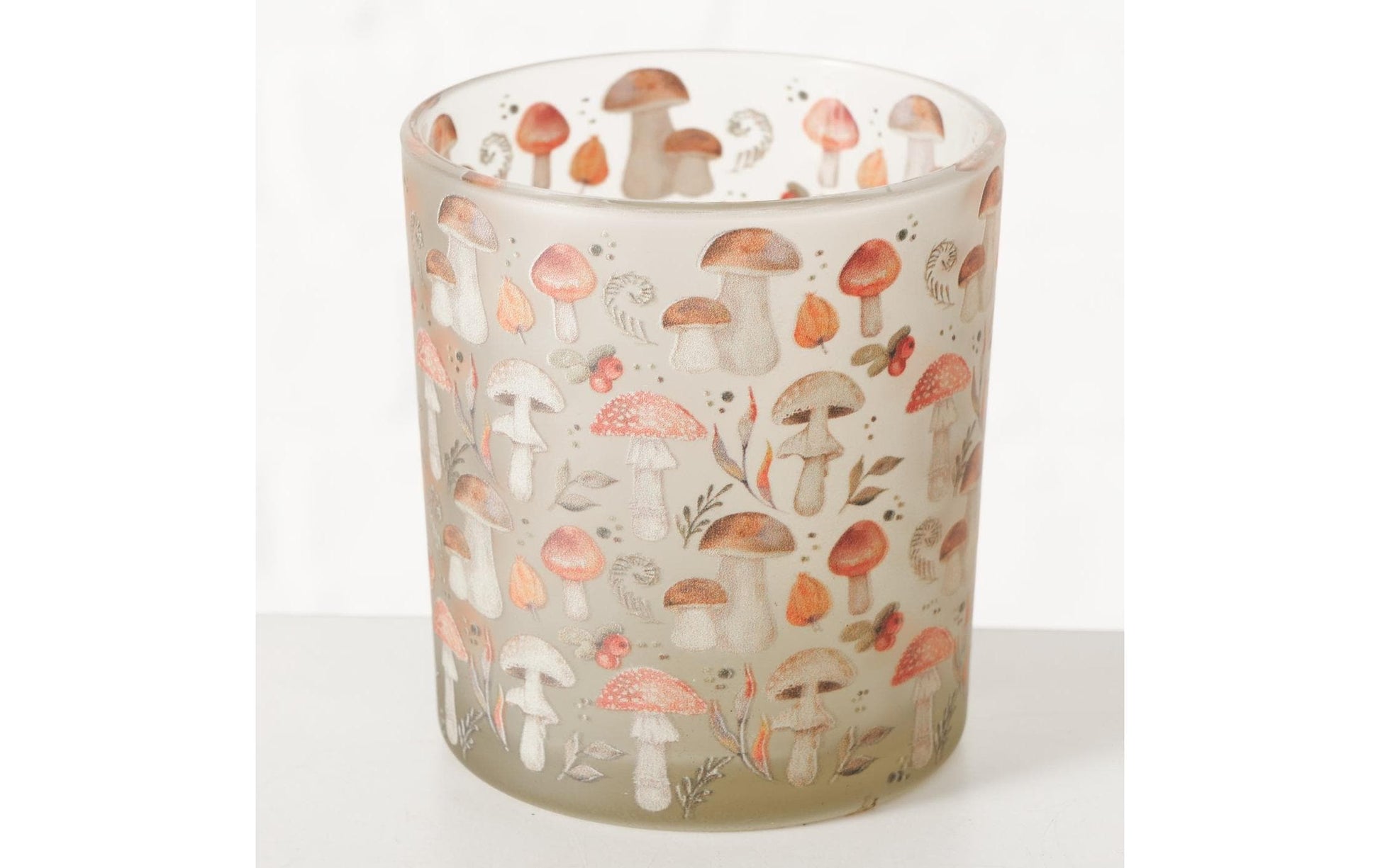 Boltze Windlicht – Glas, mehrfarbig – Ø 7,3 × 8 cm