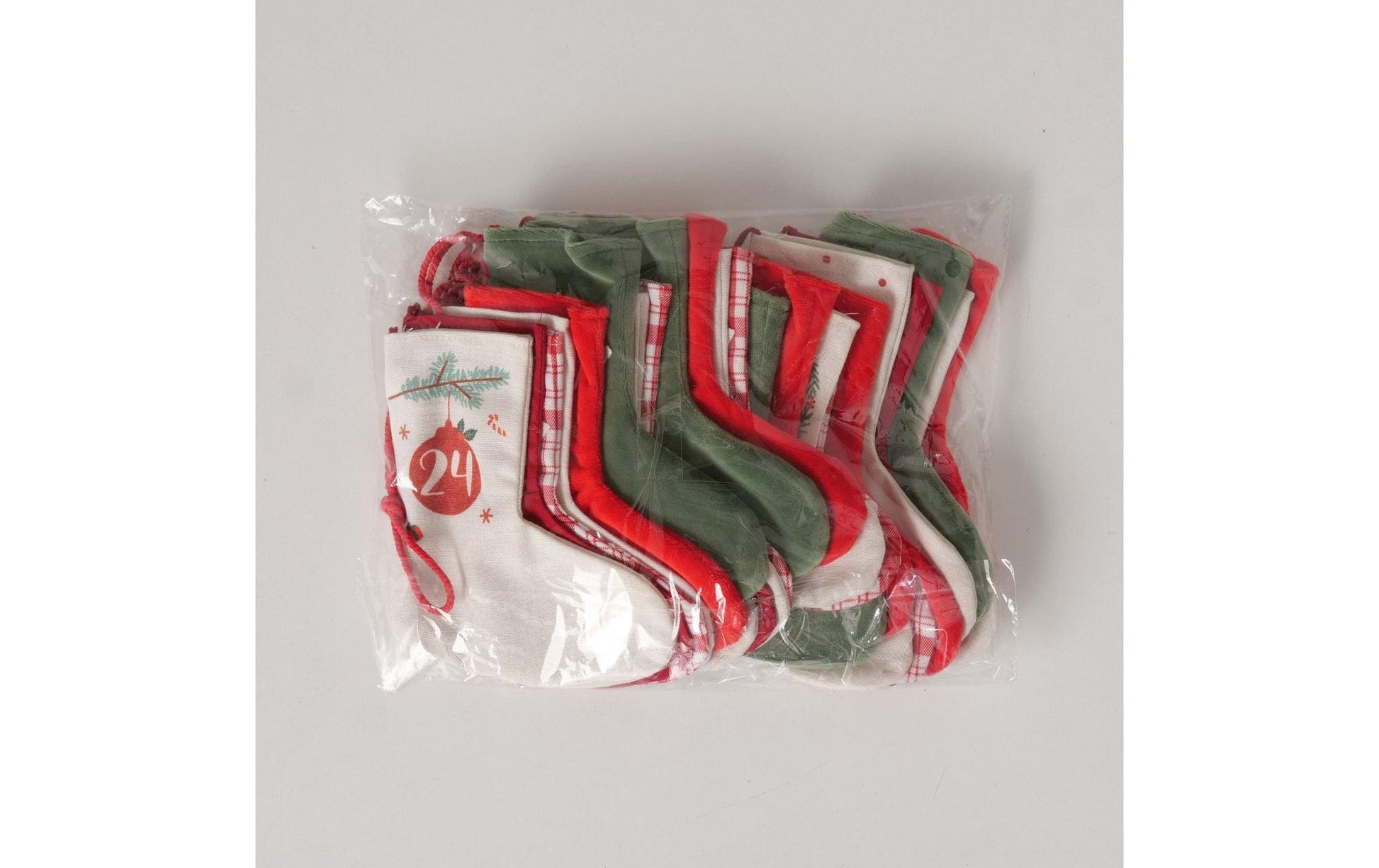 Boltze Adventskalender – Weihnachten – zum Befüllen, 24 Türchen – 20 × 283 cm