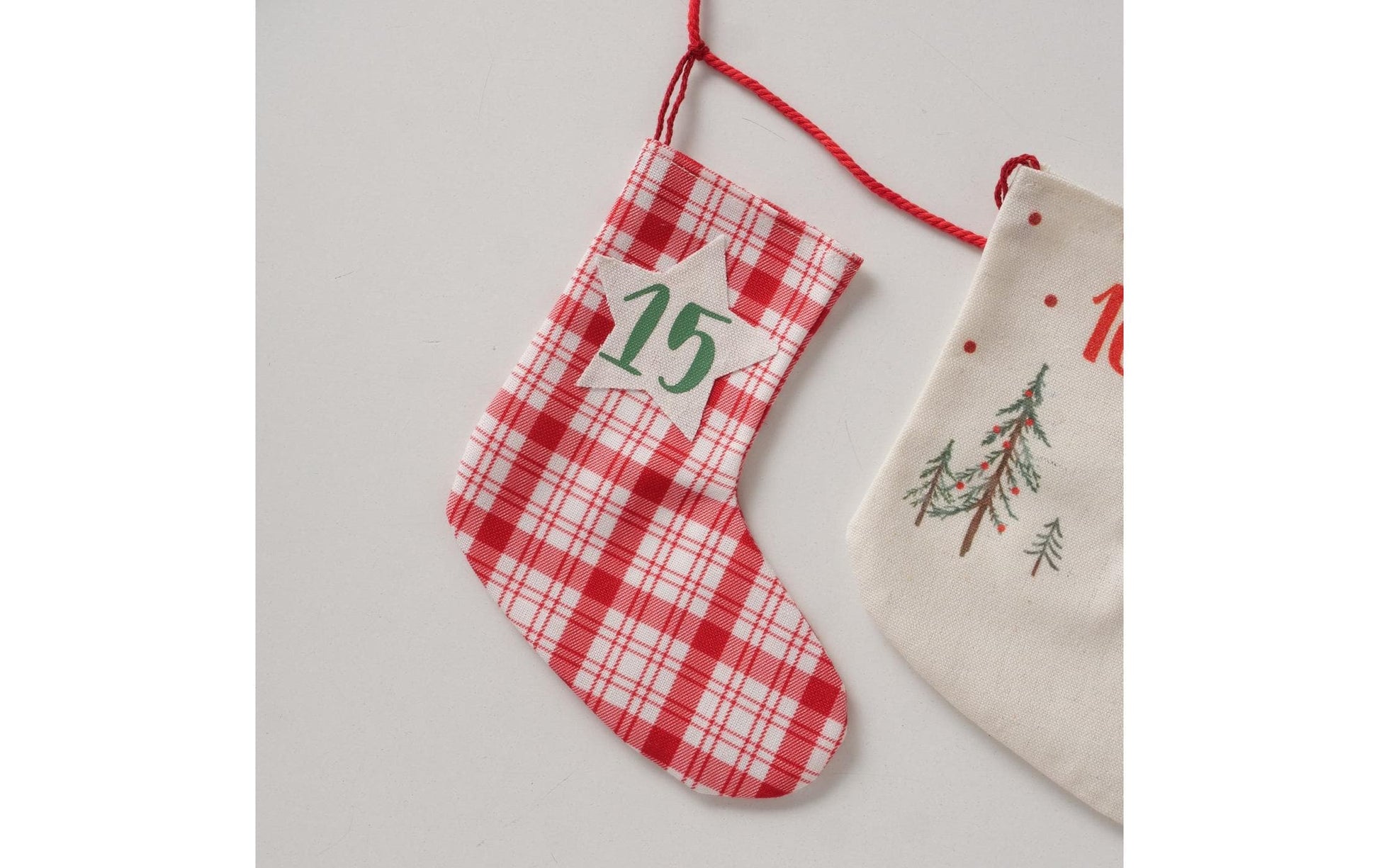 Boltze Adventskalender – Weihnachten – zum Befüllen, 24 Türchen – 20 × 283 cm