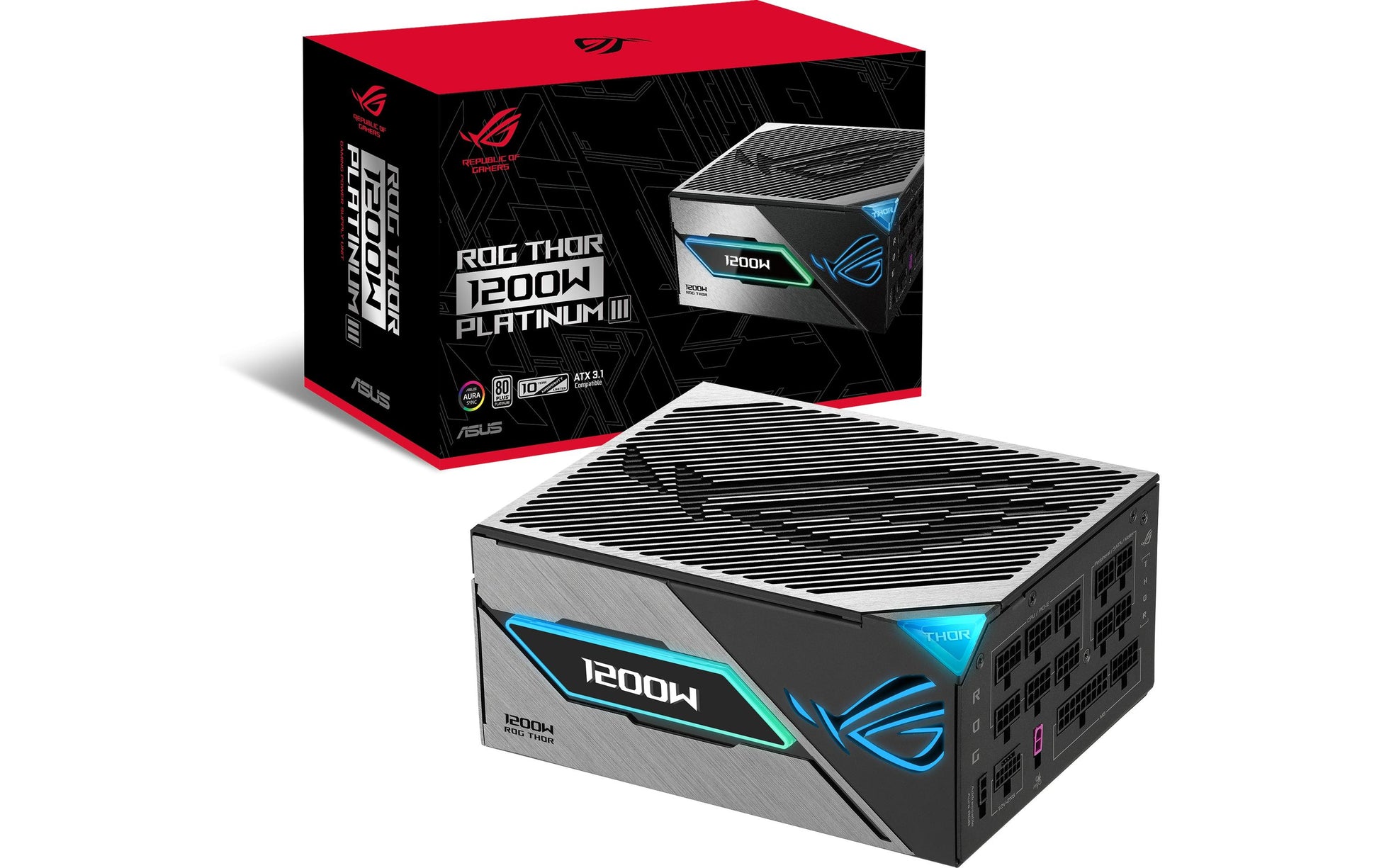 ASUS Netzteil – 1200 W – Schwarz