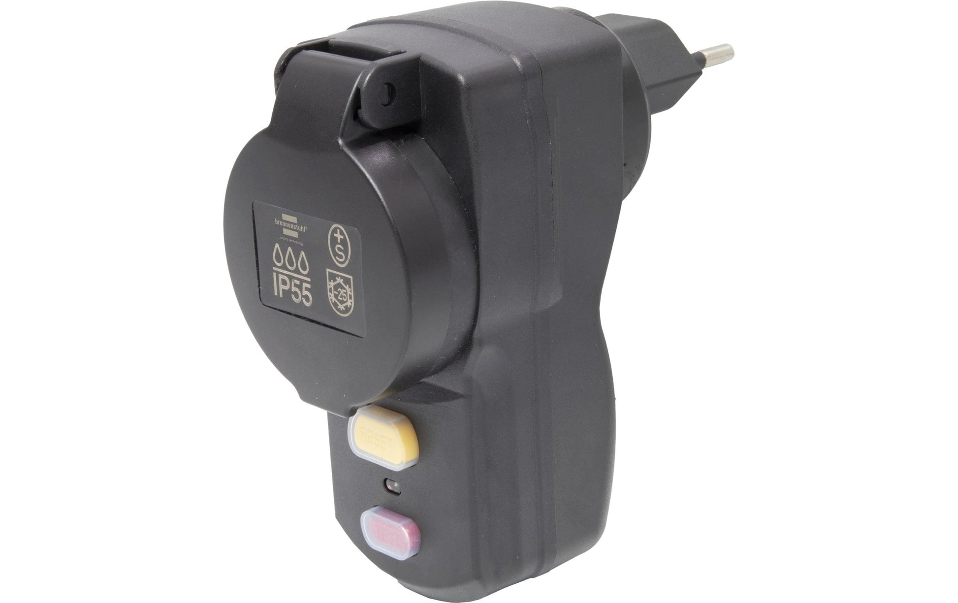 Brennenstuhl FI-Zwischenstecker – 10 A, 30 mA, 230 V, IP55
