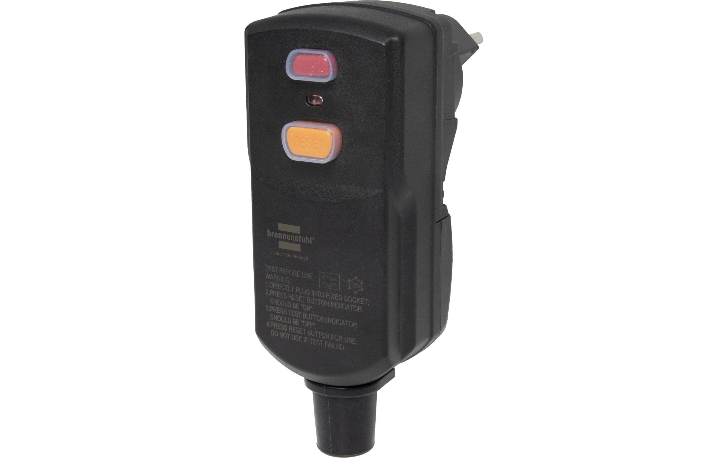 Brennenstuhl FI-Zwischenstecker – 10 A, 30 mA, 230 V, IP55