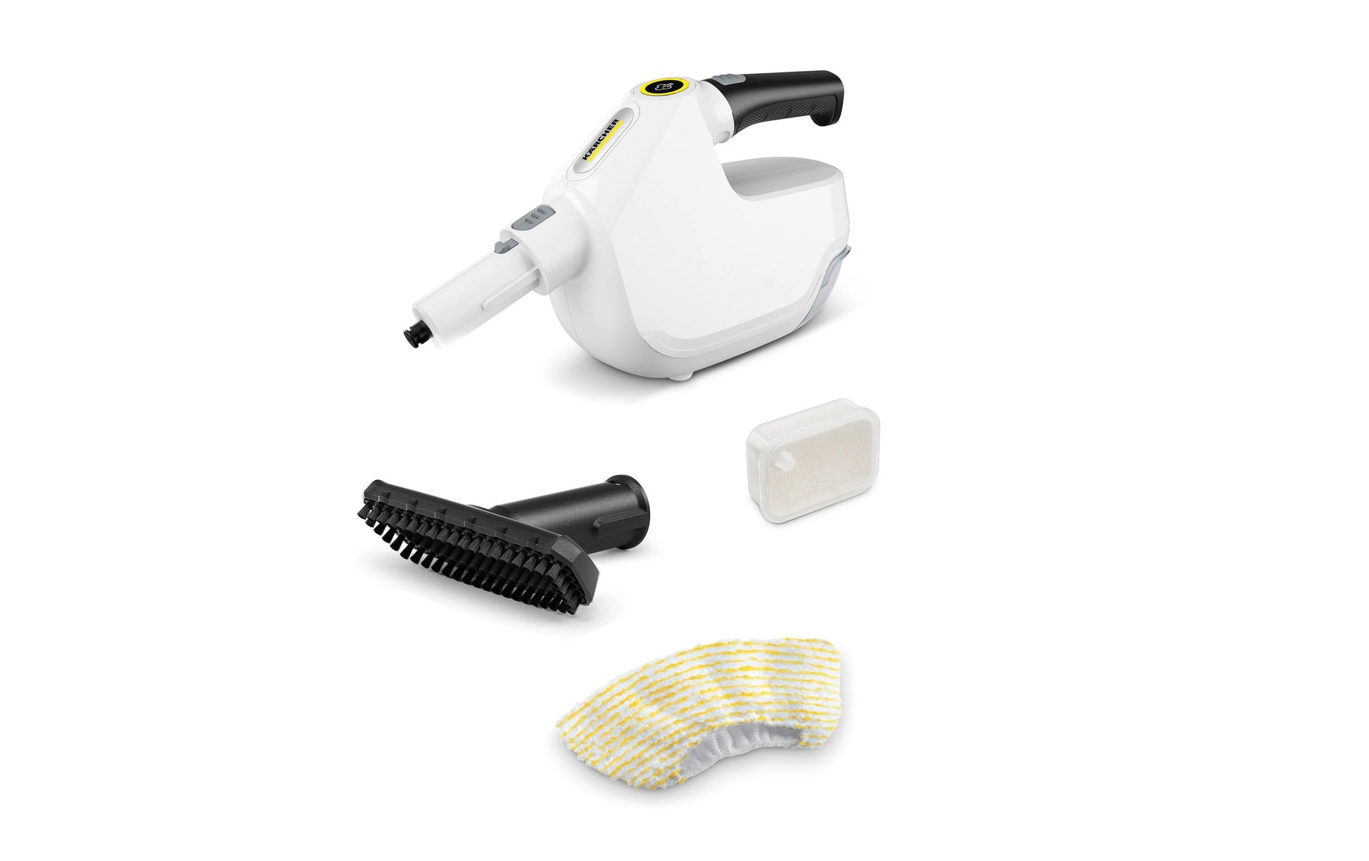 Kärcher Handdampfreiniger – 200 ml, schwarz, für Küche