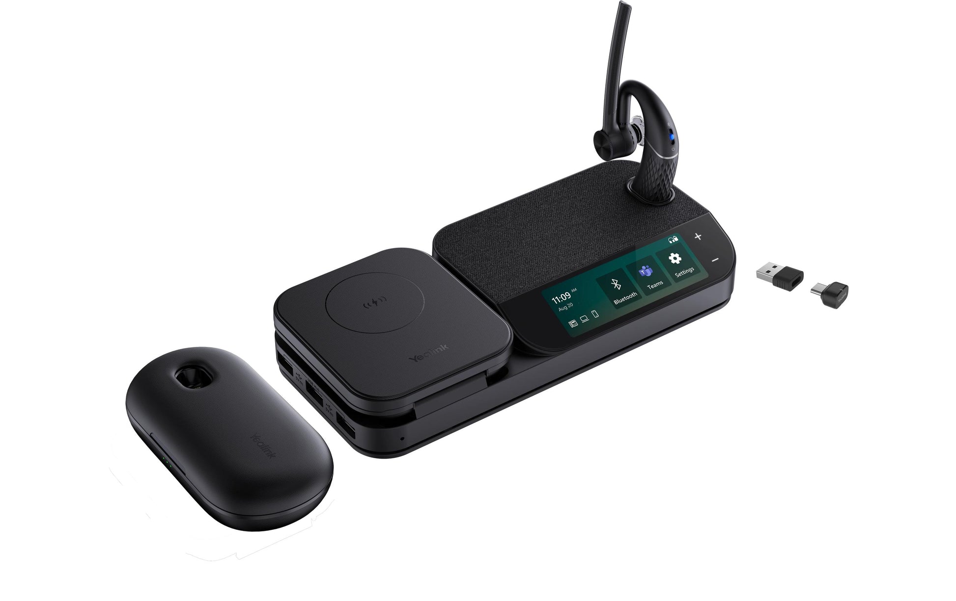 Yealink BH71 Workstation Pro USB-C – Mono Headset – Bluetooth – Schwarz – Teams-kompatibel – bis 10 h