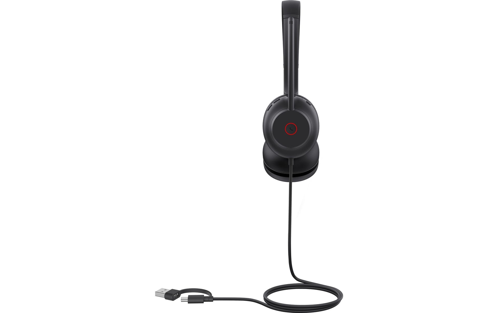 Yealink UH35 Dual UC – Duo Headset – USB‑C/USB‑A, Geräuschunterdrückung – Schwarz – für Microsoft Teams