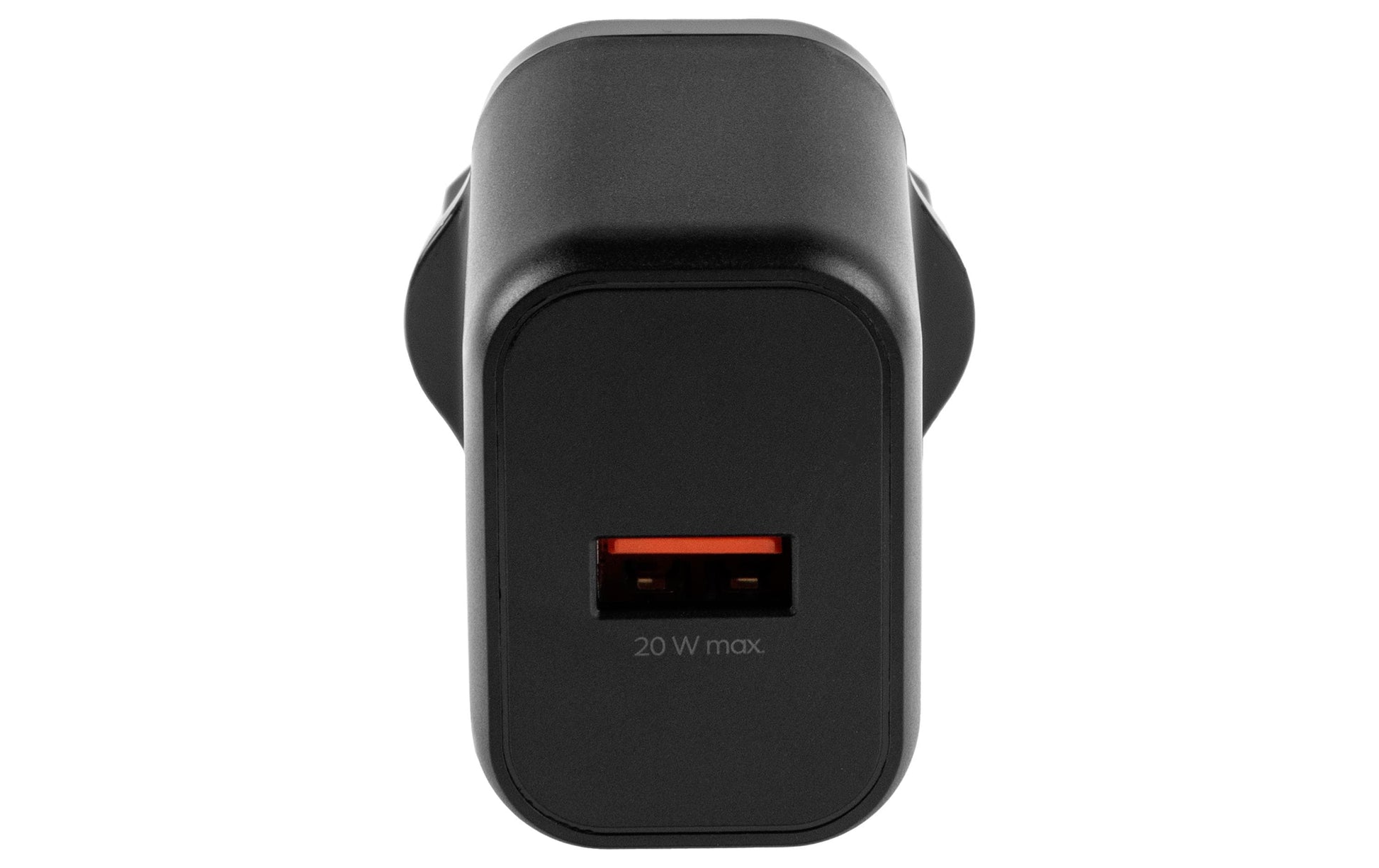 ONIT F02789 USB-Ladegerät 20 W – USB-A×1 – PD, QC 2.0/3.0, GaN – EU-Stecker (Typ C) – Schwarz
