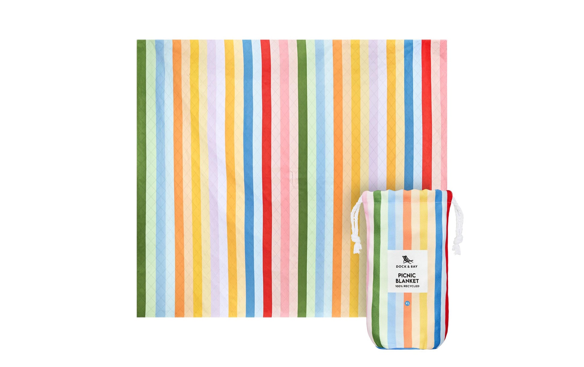 Dock & Bay Wohndecke – Polyester, Mehrfarbig – 170 × 240 cm