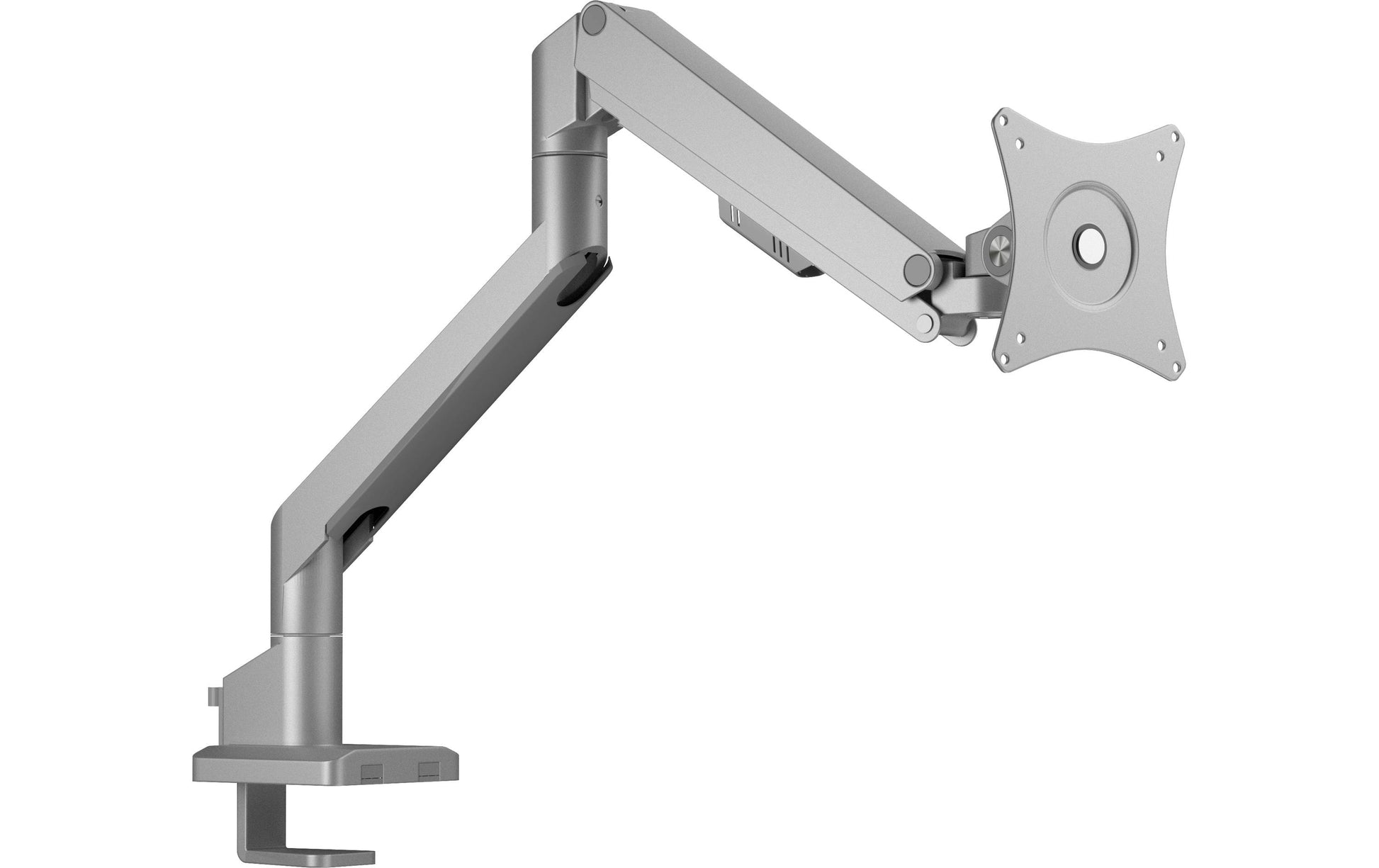 ICY BOX IB-MS523-T – Monitorarm Tischhalterung – Klemme/Durchführung – 1 Monitor – 17–32" – VESA 75×75/100×100