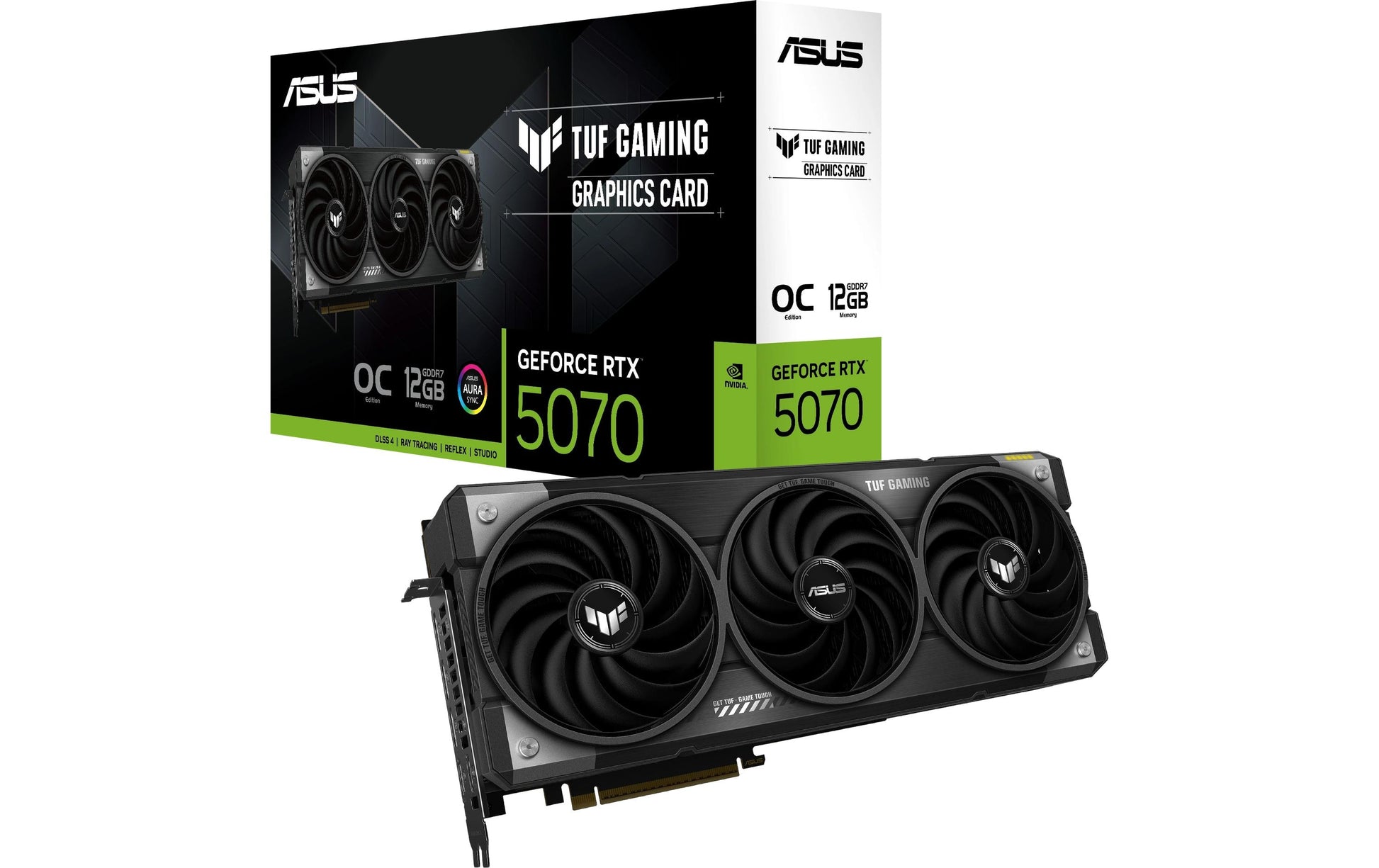 Asus TUF Gaming – GeForce RTX 5070, 12 GB GDDR7, PCIe 5.0