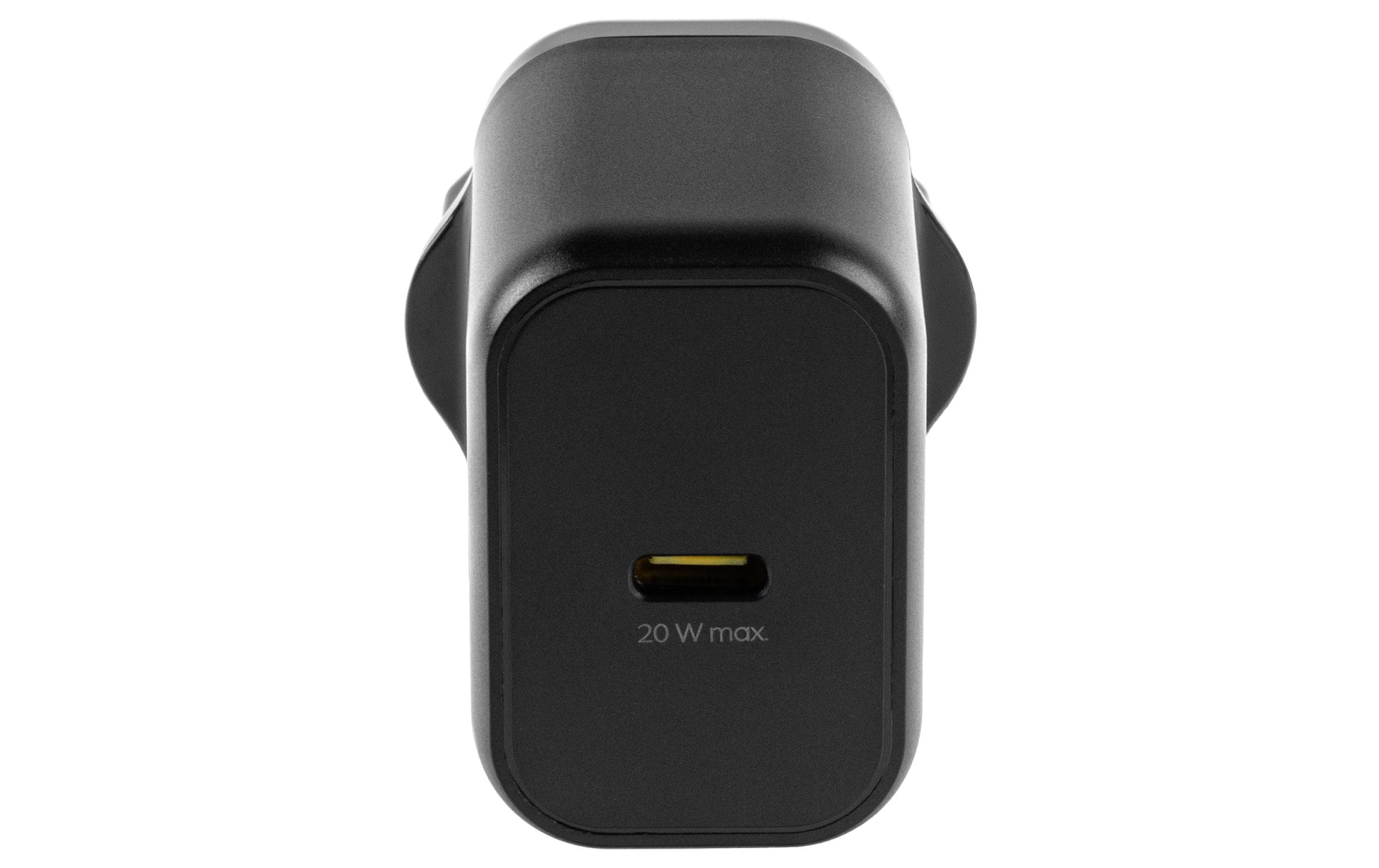 ONIT F02791 USB-Ladegerät 20 W – USB-C×1 – PD 3.0, PPS, GaN – EU-Stecker (Typ C) – Schwarz