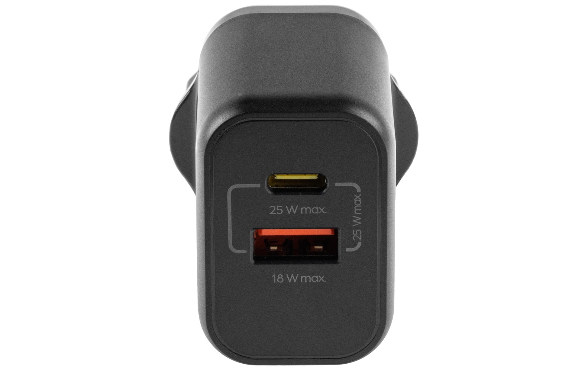 ONIT F02793 USB-Wandladegerät 25 W – USB-C×1, USB-A×1 – PD 3.0, PPS, QC 3.0, GaN, EU-Stecker (Typ C)