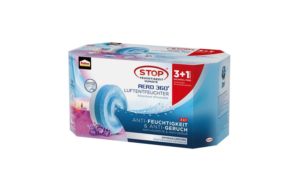 Pattex Nachfülltabs AERO 360 Lavendel – 4 Stk., für AERO 360