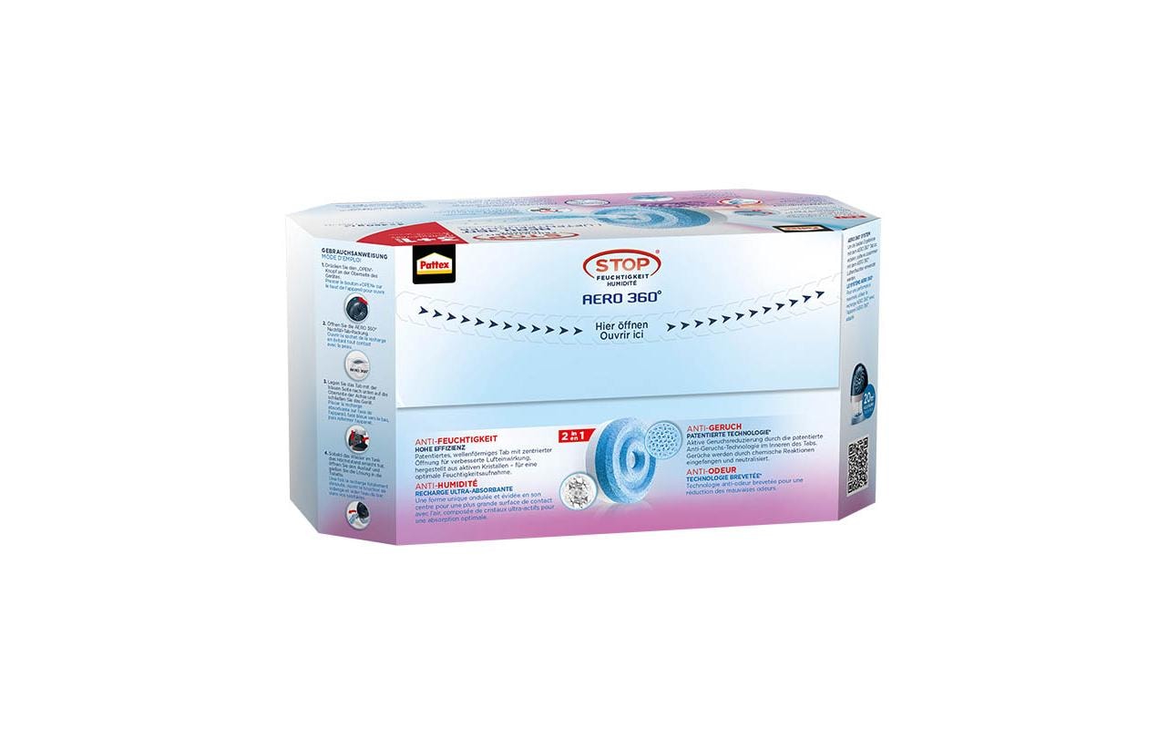 Pattex Nachfülltabs AERO 360 Lavendel – 4 Stk., für AERO 360