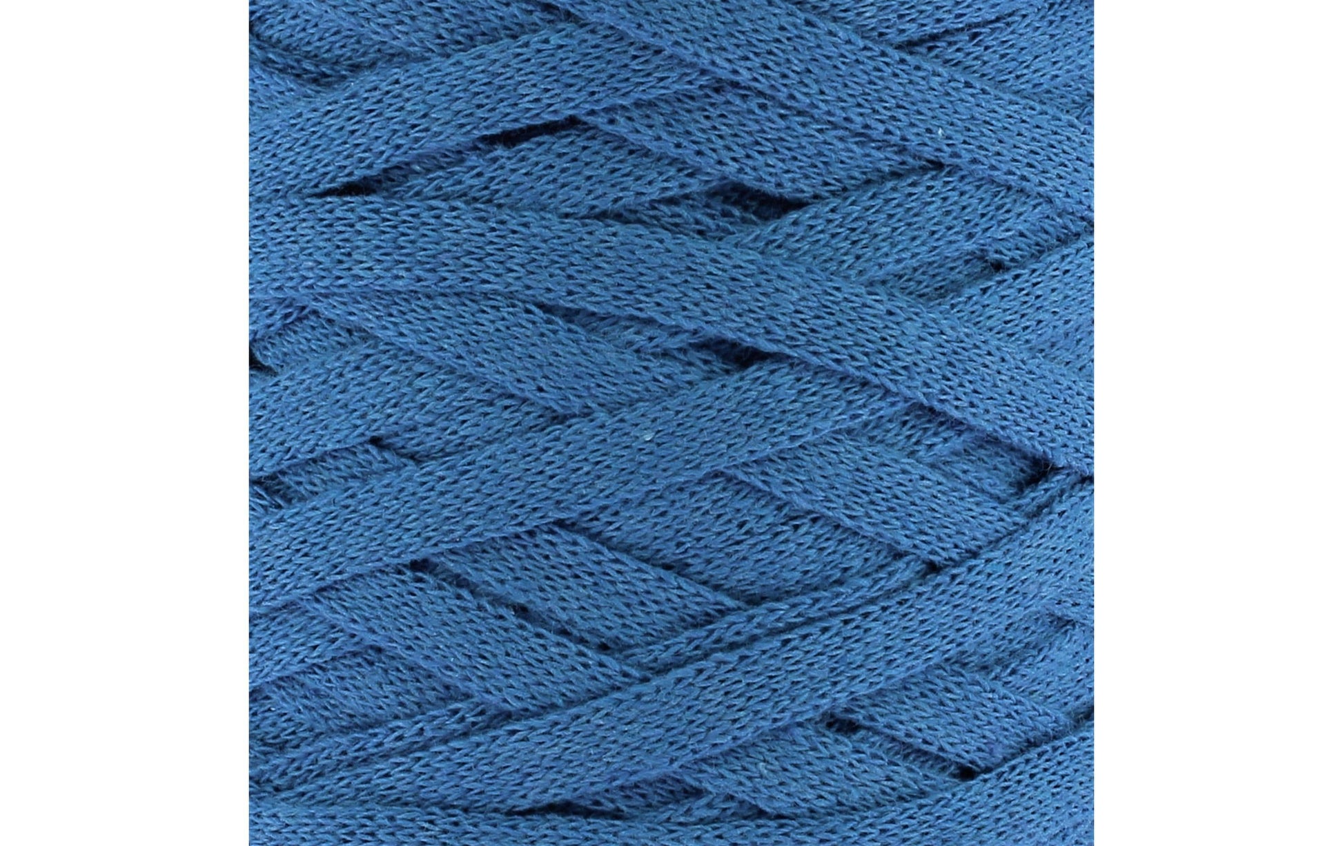 Hoooked RibbonXL Textilgarn Blau – 250 g, 120 m, Baumwolle, Nadel 8 mm