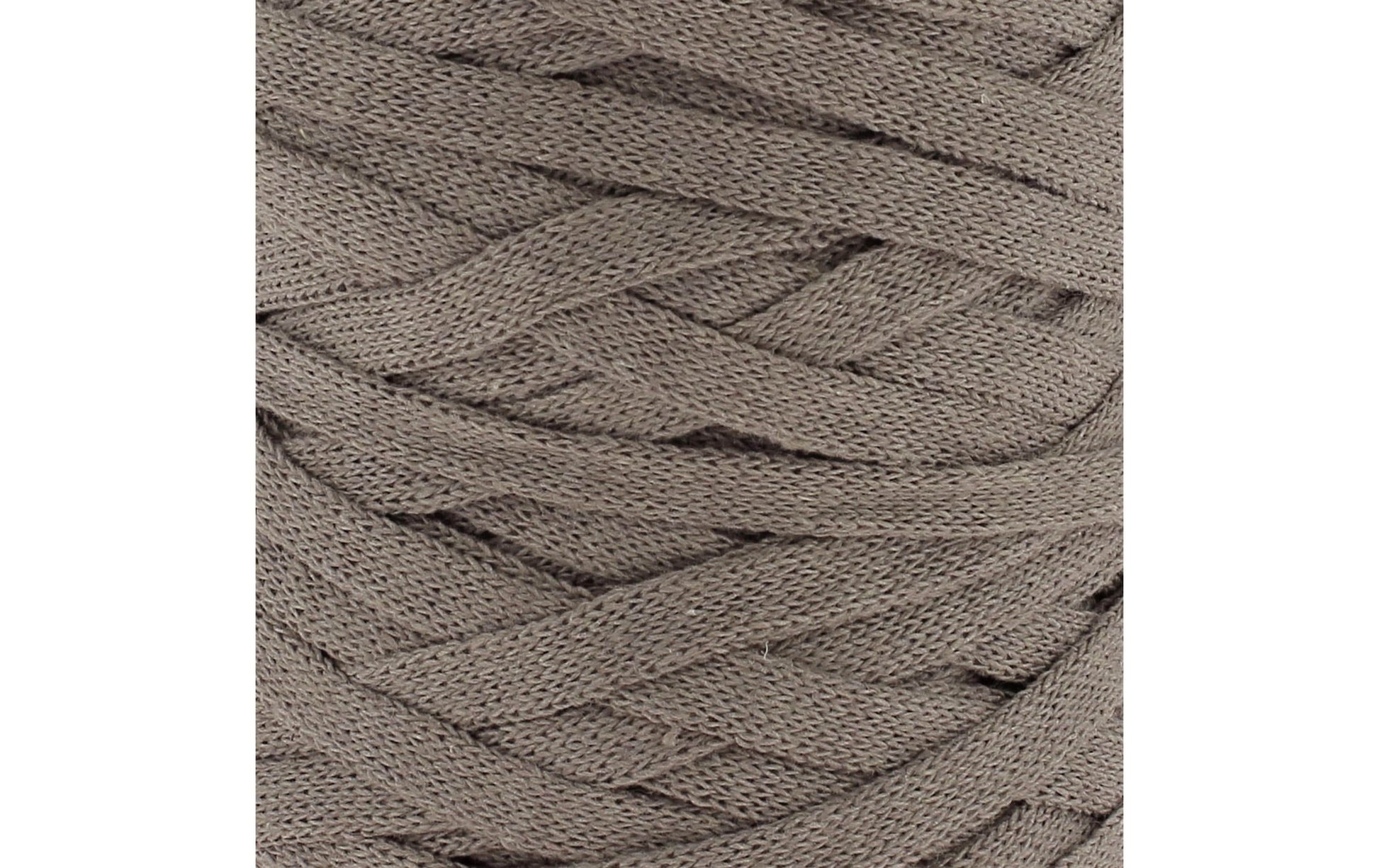 Hoooked RibbonXL Textilgarn Taubengrau – 250 g, 120 m, Baumwolle