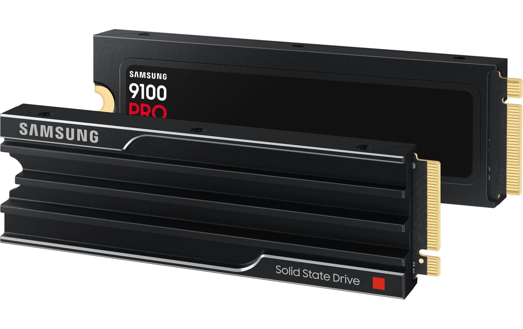 Samsung 9100 PRO – M.2 2280, PCIe 5.0 NVMe 2.0, 4 TB, 14'800/13'400 MB/s Lesen/Schreiben