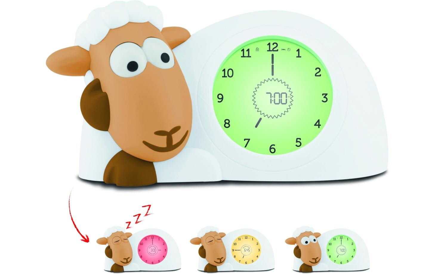 Zazu Wecker Sam Schaf – digital – weiss, USB