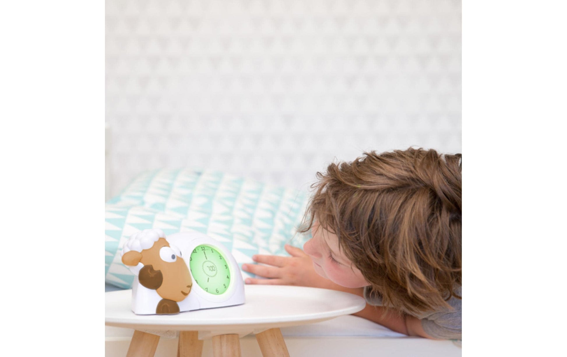 Zazu Wecker Sam Schaf – digital – weiss, USB