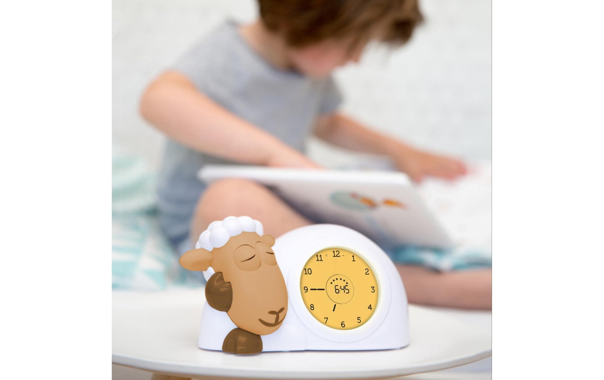 Zazu Wecker Sam Schaf – digital – weiss, USB