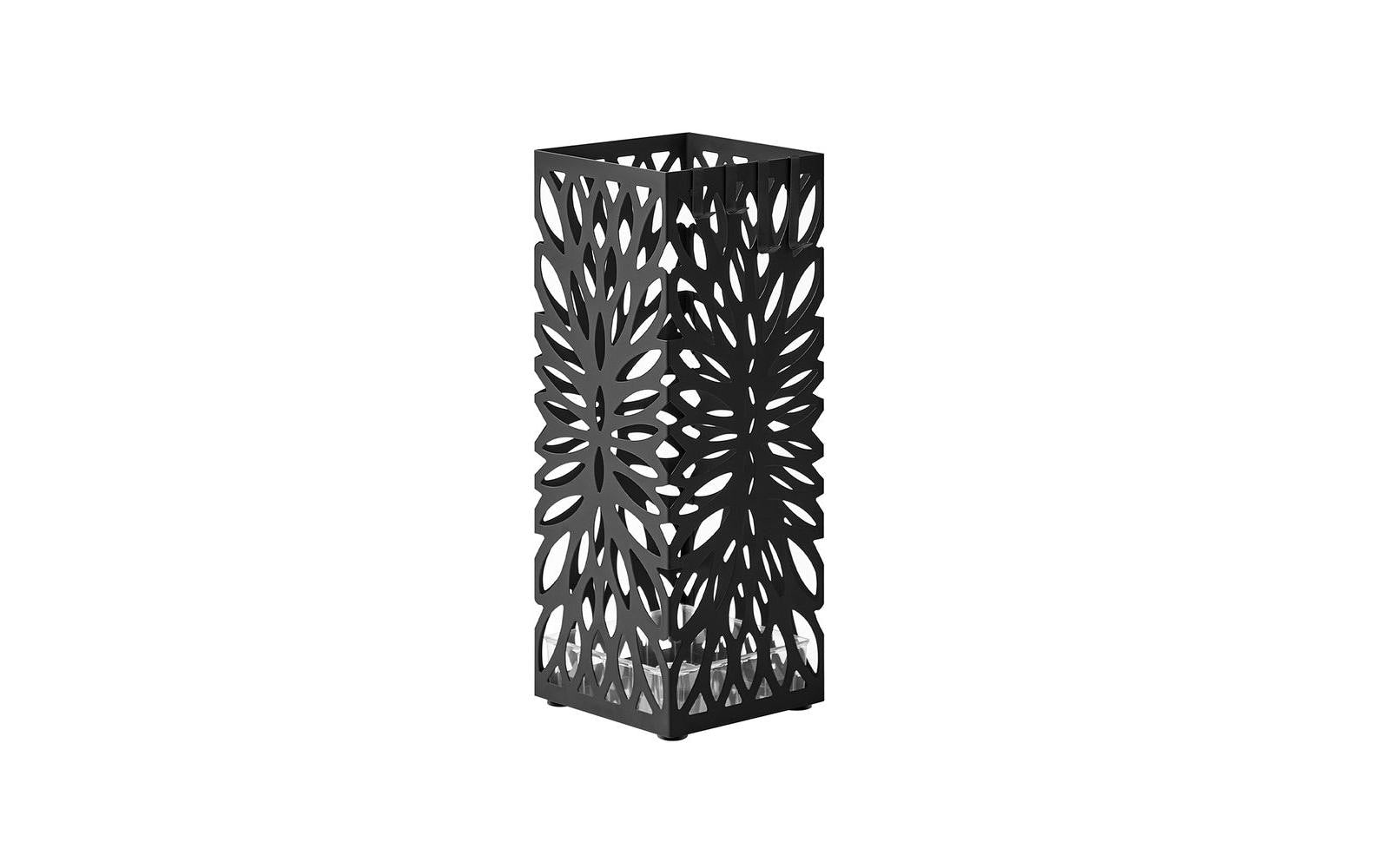 Songmics Schirmständer – Kunststoff/Stahl, Grau, 15,5 × 15,5 × 41 cm