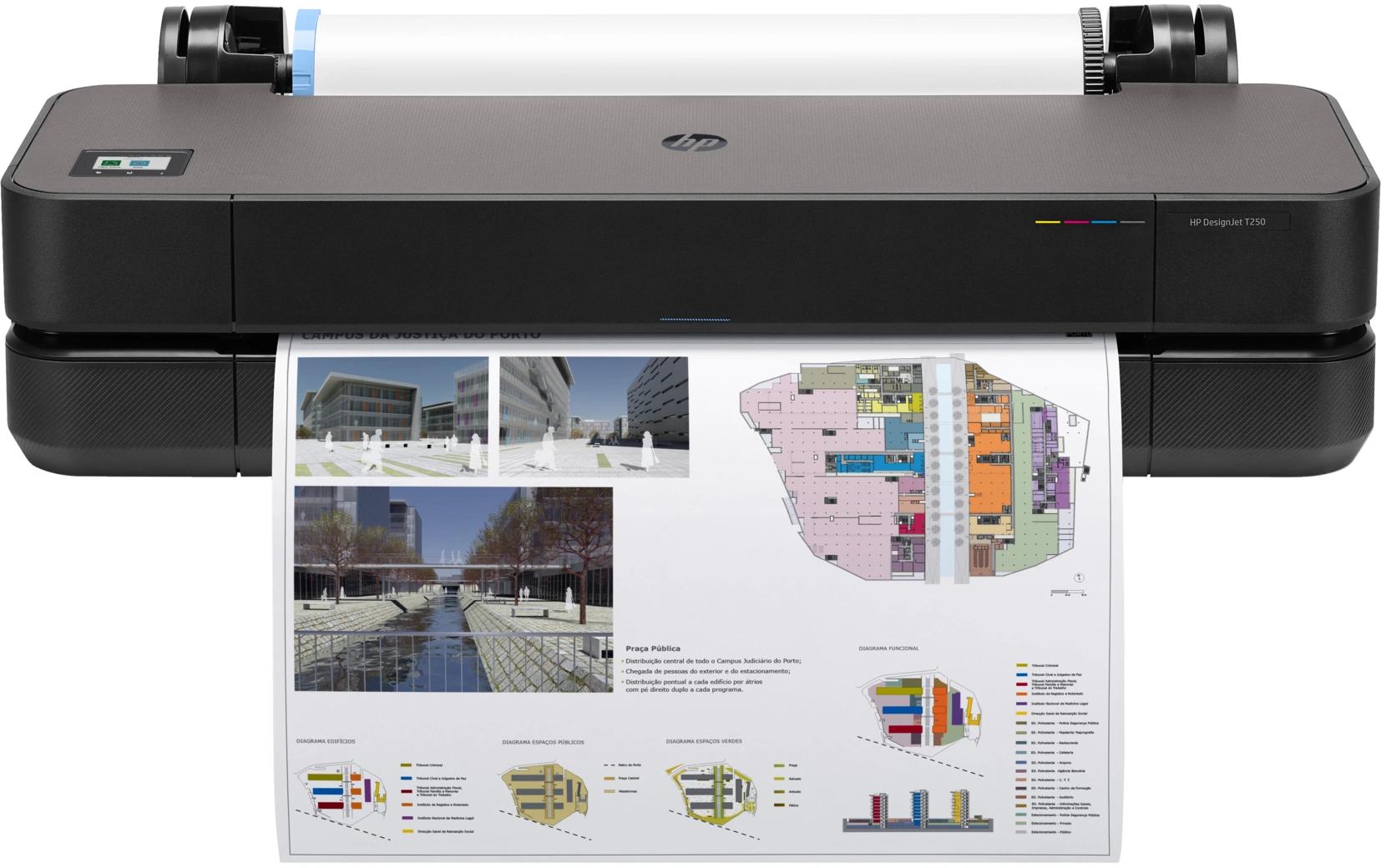 HP DesignJet T250 – Grossformatdrucker 24"