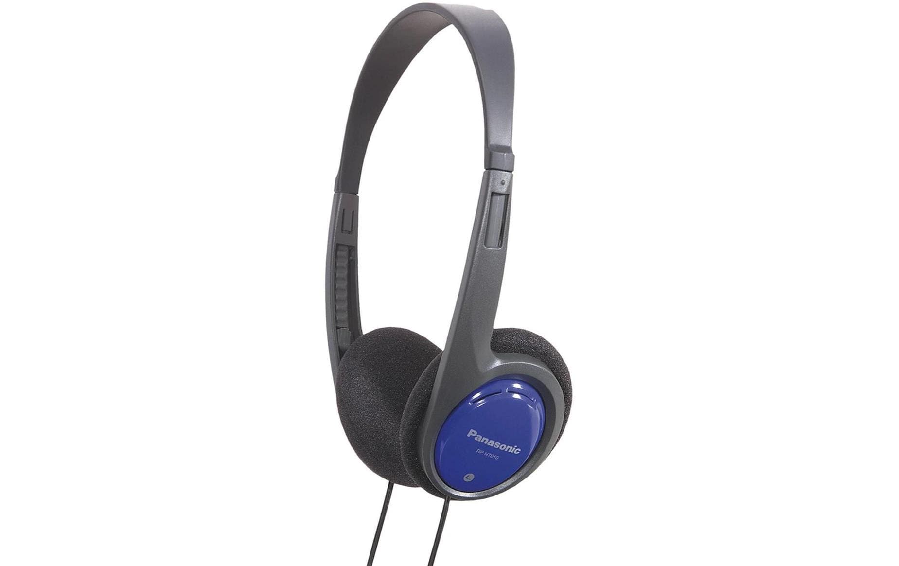 Panasonic RP-HT010E-A On-Ear Kopfhörer – Kabel, 3,5 mm Klinke, Schwarz