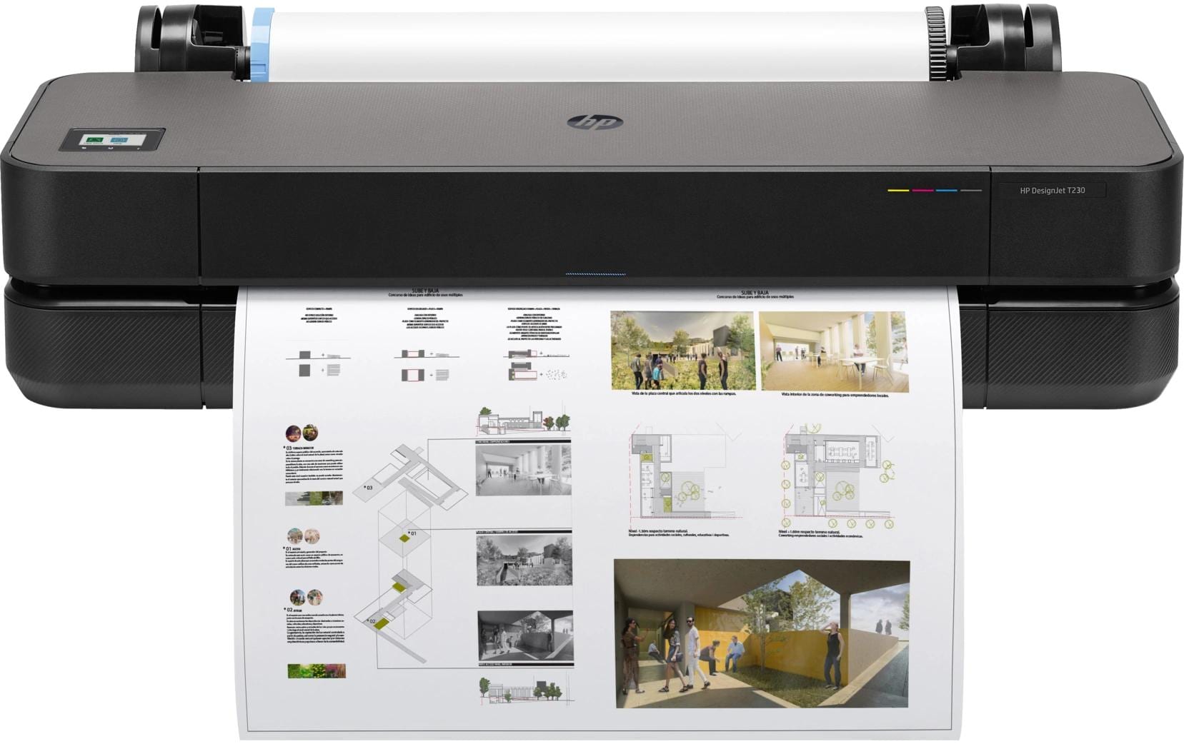HP DesignJet T230 – Grossformatdrucker, 24"