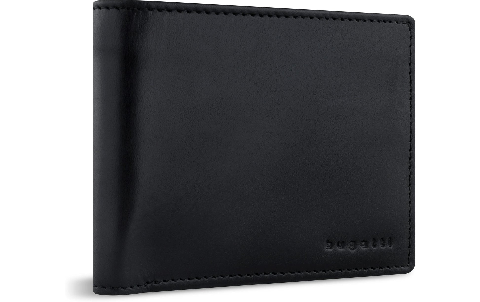 Bugatti cases Bugatti – Brieftasche – RFID-Schutz – 115 × 90 × 20 mm – Schwarz – Leder – 1 Stk.