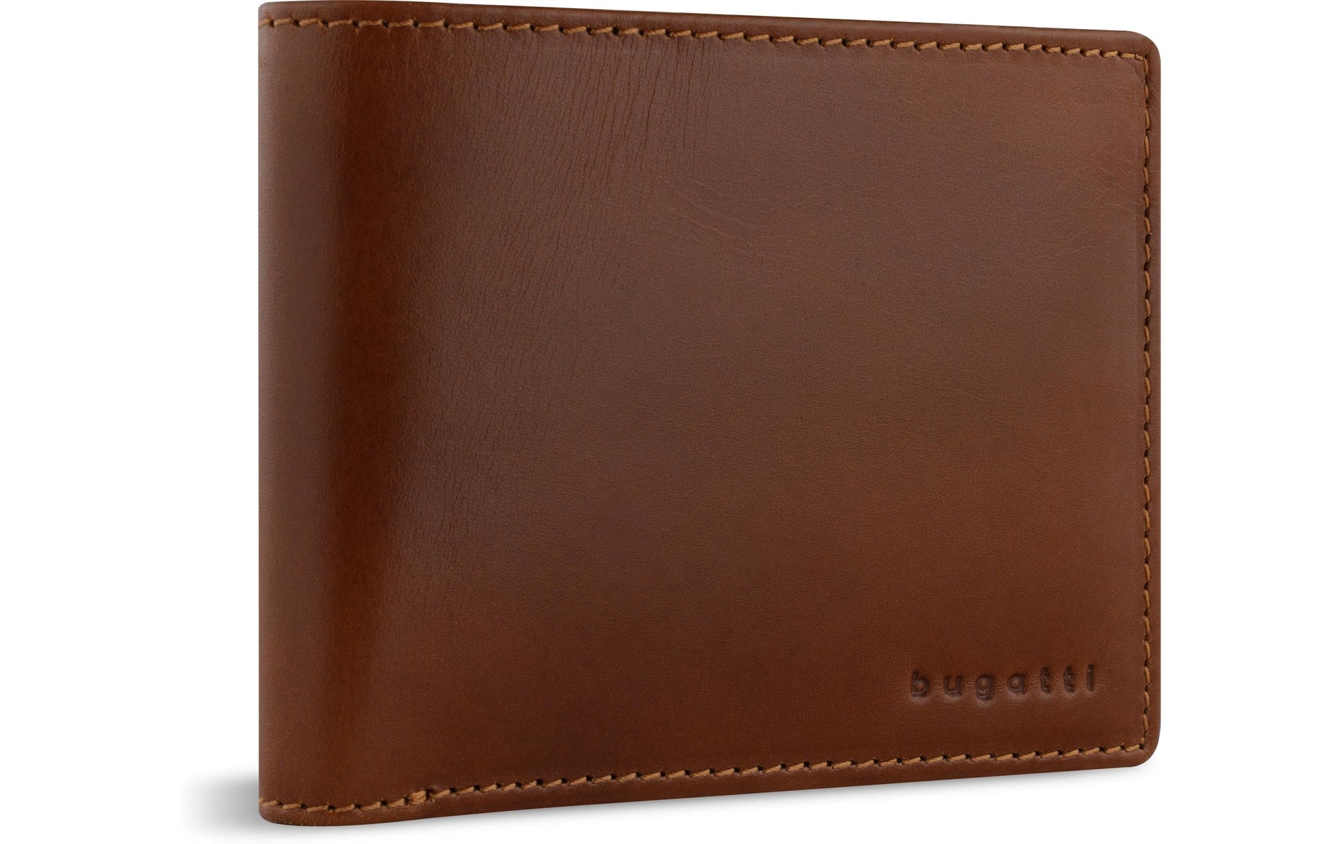 Bugatti cases Bugatti – Brieftasche – RFID-Schutz, Münzfach, 8 Kartenfächer – 115 × 90 × 20 mm – Leder – Braun – 1 Stk.