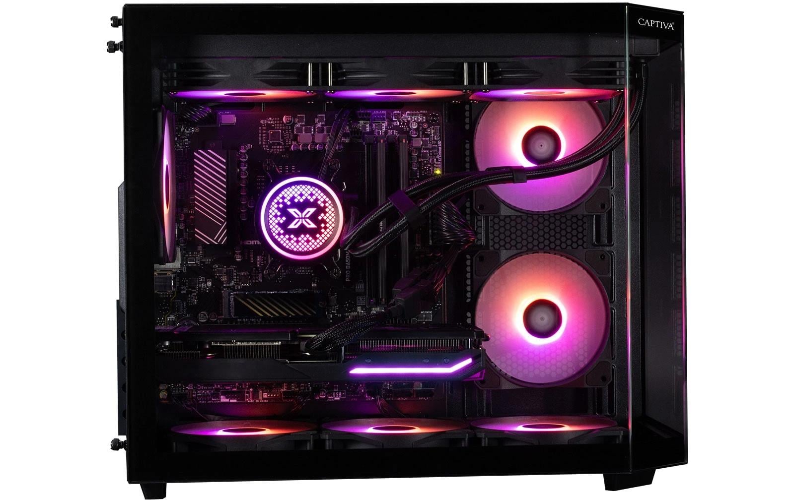 Captiva Tower – Intel Core i7-14700F, 32 GB RAM, 2 TB SSD, NVIDIA GeForce RTX 5070 Ti 16 GB, Windows 11 Home