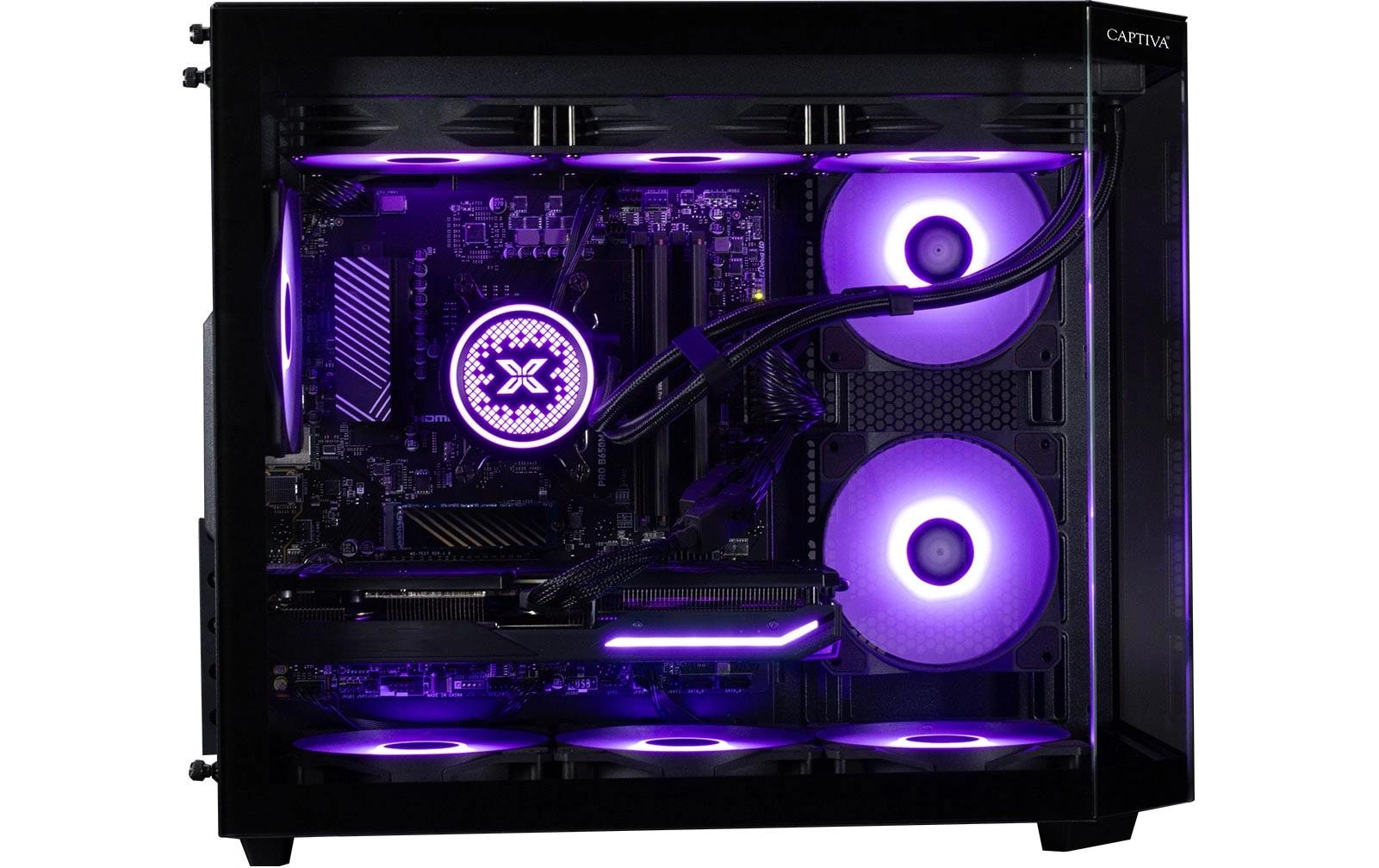 Captiva Tower – AMD Ryzen 7 5700X, 32 GB RAM, 1 TB SSD, NVIDIA GeForce RTX 5070 12 GB, Windows 11 Home