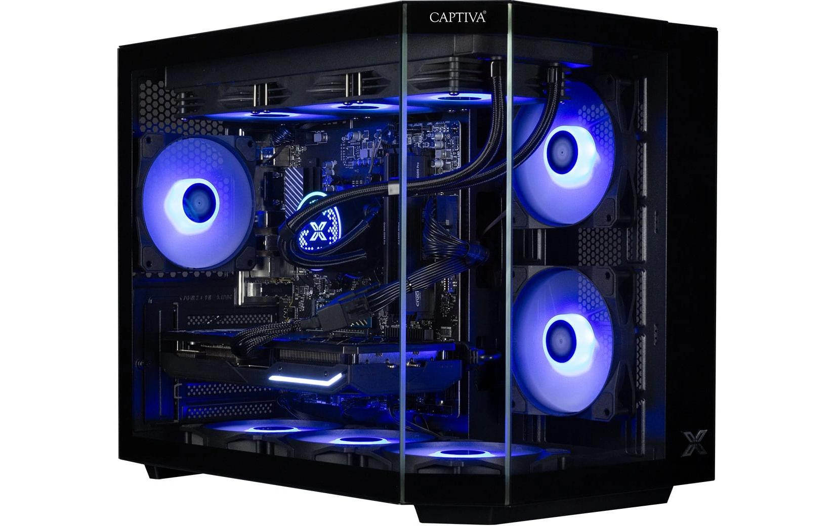 Captiva Tower – AMD Ryzen 7 7800X3D, 32 GB RAM, 2 TB SSD, NVIDIA GeForce RTX 5070 Ti 16 GB, Windows 11 Home