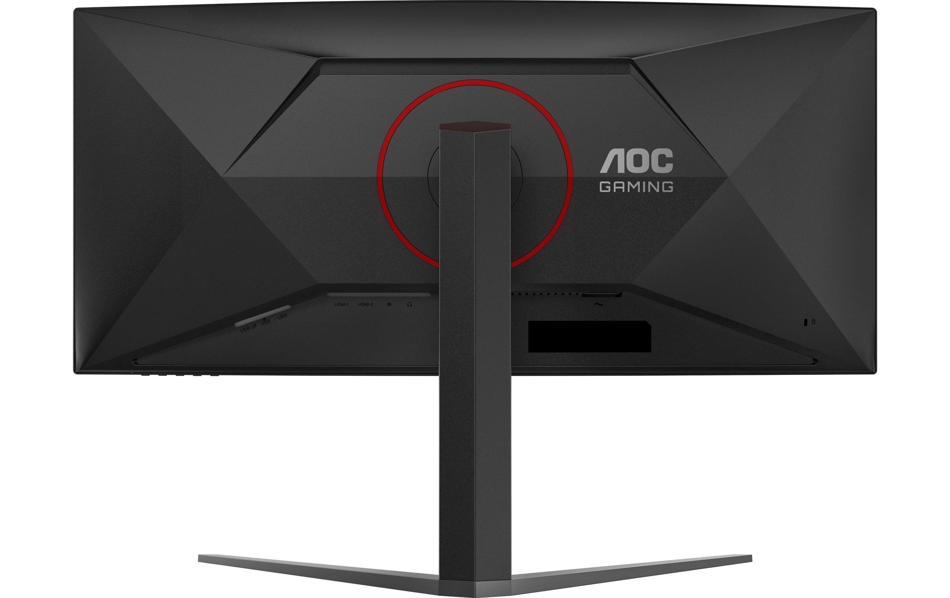 AOC CU34G4Z – Monitor, 34", VA, 240 Hz, 450 cd/m², Gebogen, USB-Hub, VESA 100 × 100, Schwarz