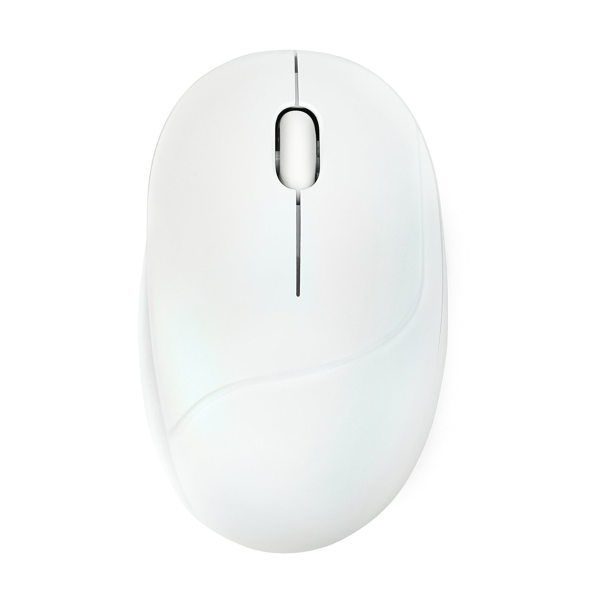 ASUS Fragrance MD101 – Maus – Kabellos (Bluetooth/2,4 GHz), 2400 DPI, beidhändig, Weiss