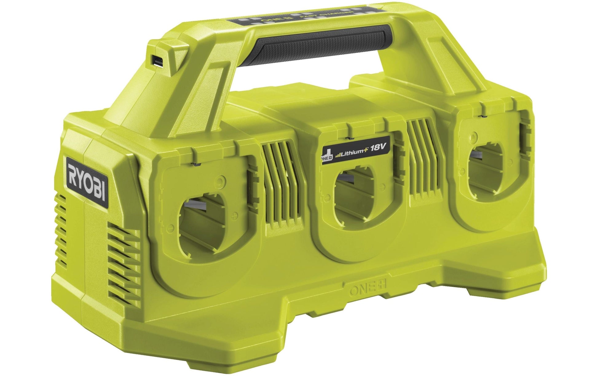 Ryobi Ladegerät 18 V – 60 min Ladezeit – für Li-Ion-Akkus – für Ryobi ONE+ 18 V